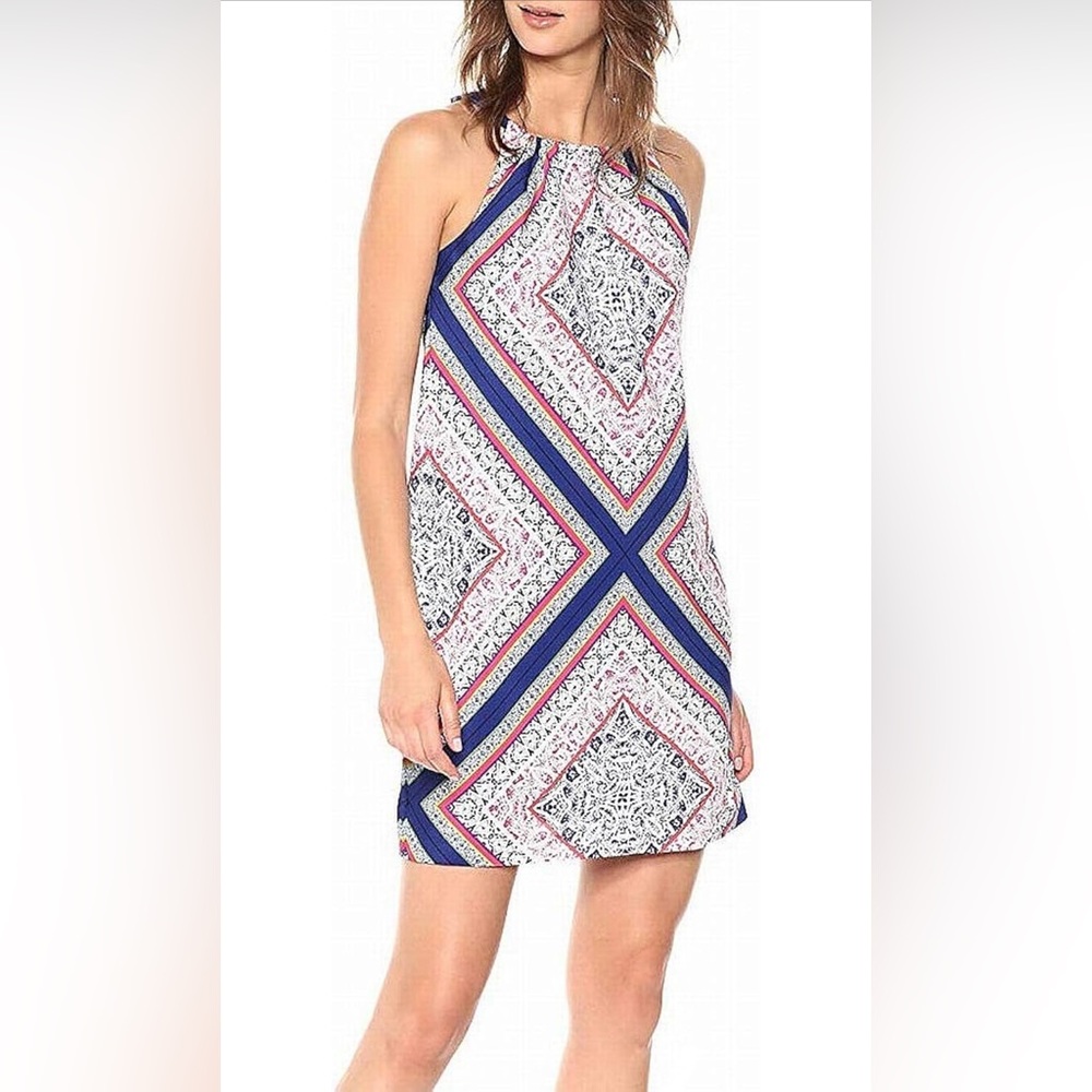 Trina Turk Women's Rancho Halter Dress, Multi Color, Size 12